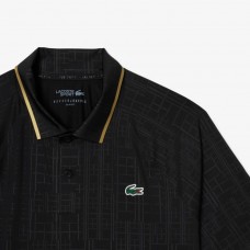 CAMISA LACOSTE POLO SPORT X NOVAK DJOKOVIC - PRETO